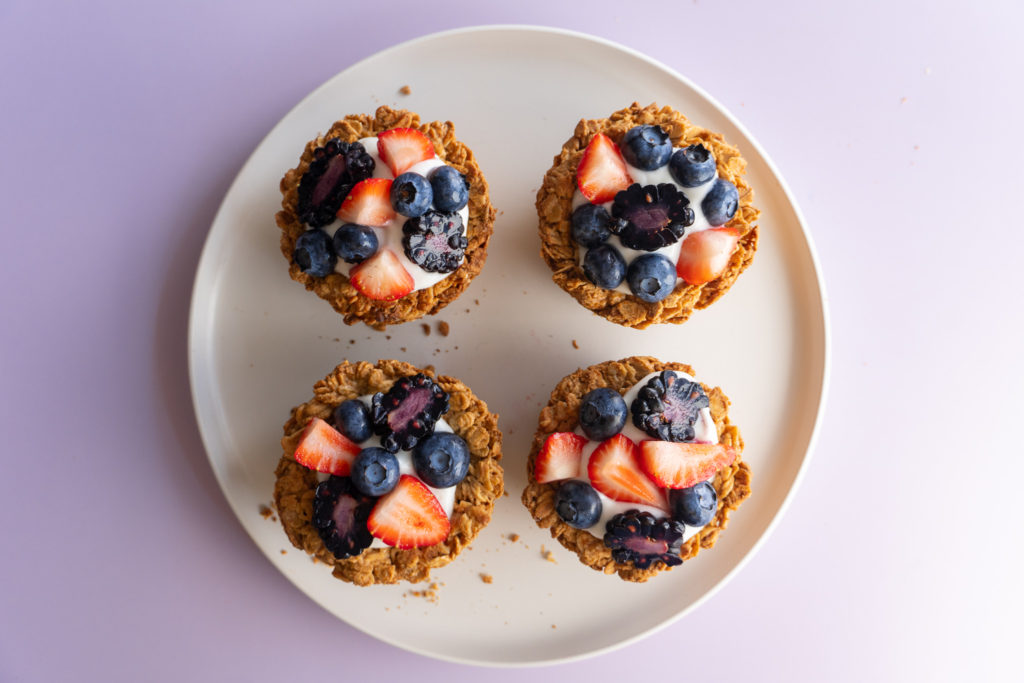 Granola Cups with Fruit