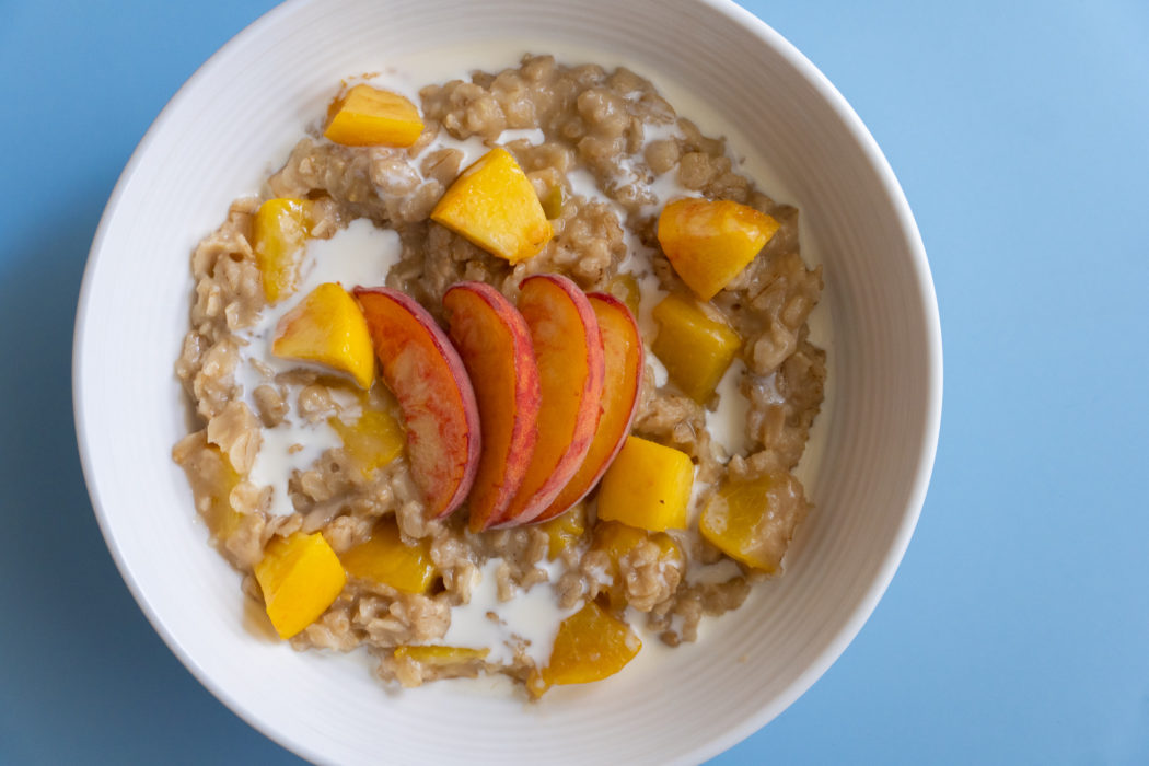 Peaches & Cream Oatmeal