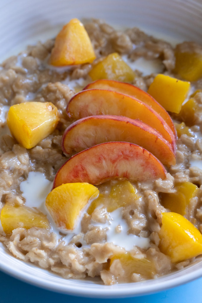 Peaches & Cream Oatmeal