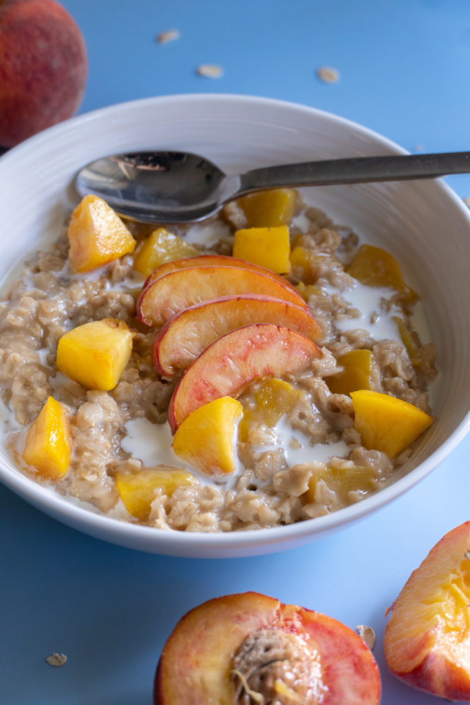 Peaches & Cream Oatmeal