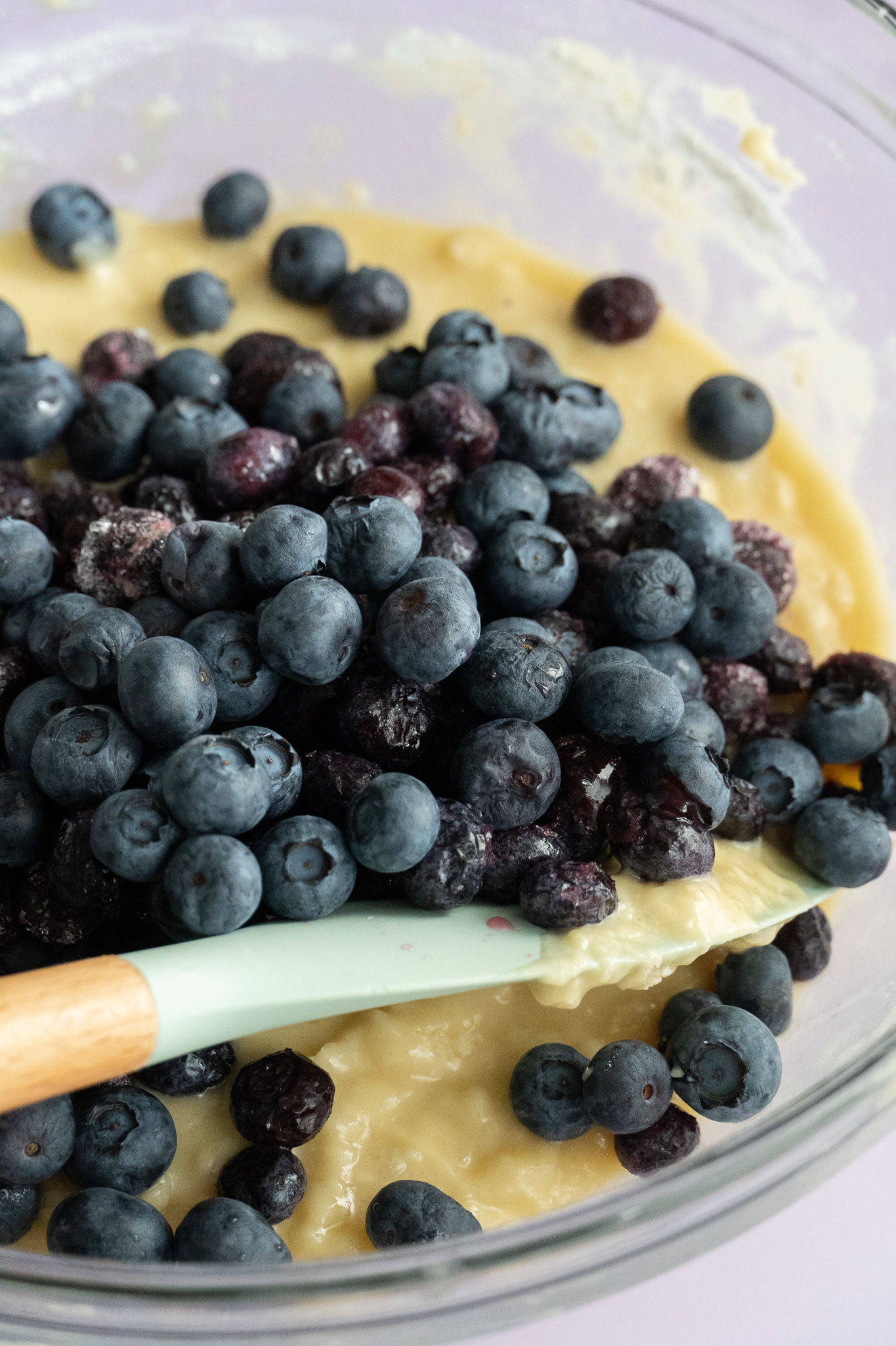 Adding Blueberries