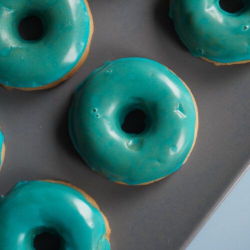 Mini Baked Vegan Donuts