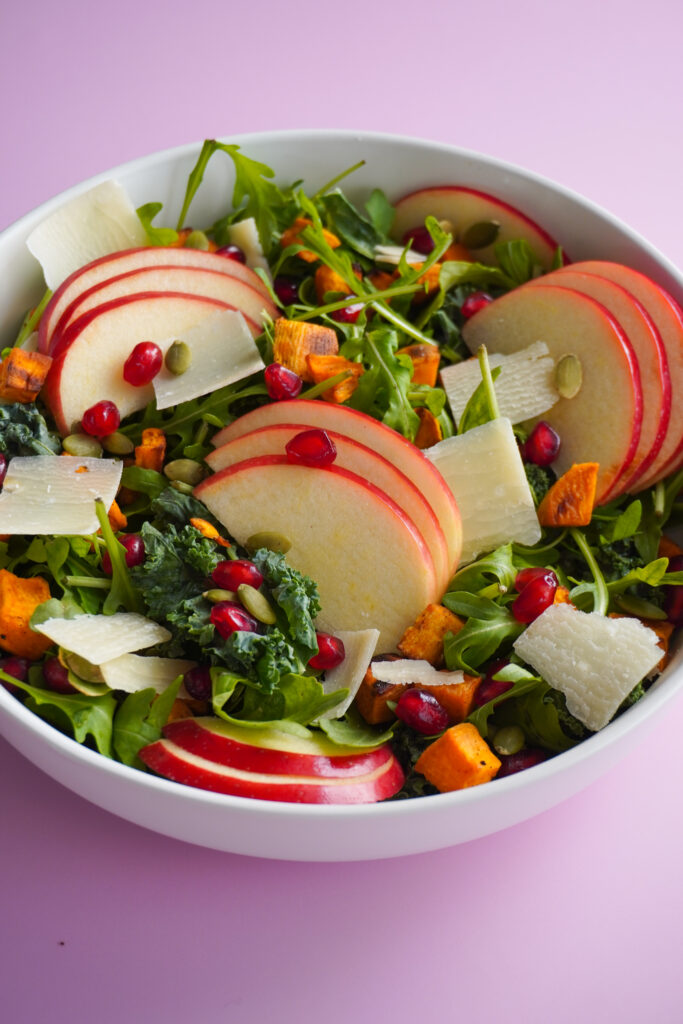 Autumn Salad With Maple Dressing
