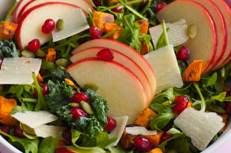 Autumn Salad With Maple Dressing