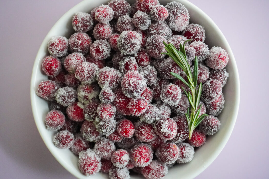 Candied Cranberries Candied Cranberries