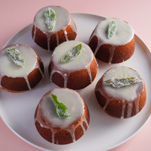 Orange Sage Cakes