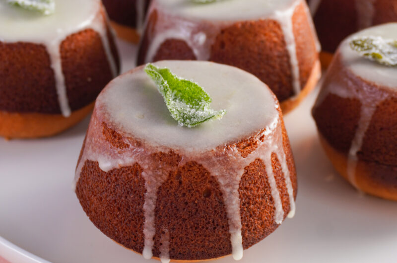Orange Sage Cakes