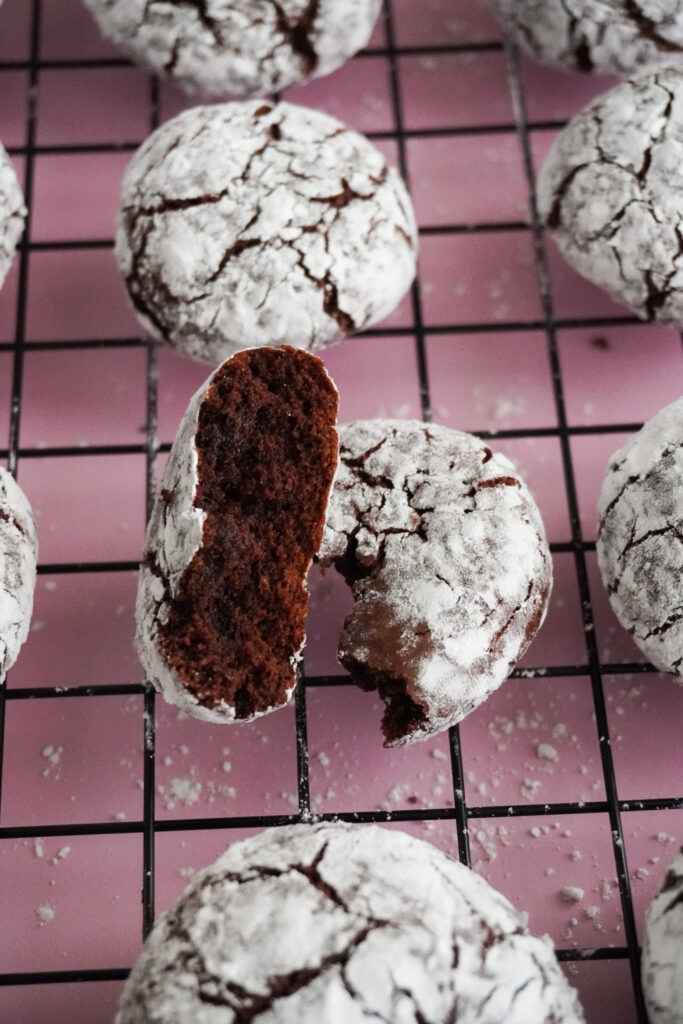 Chocolate Crinkle Cookies
