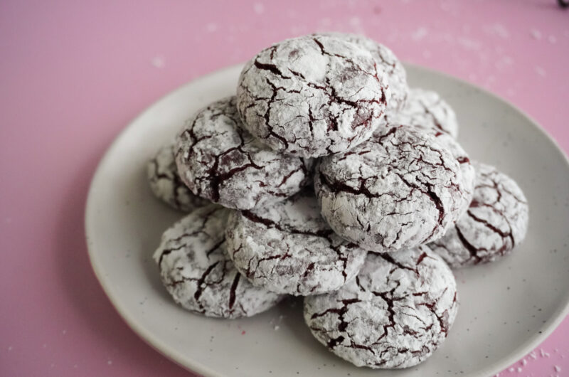 Chocolate Crinkle Cookies