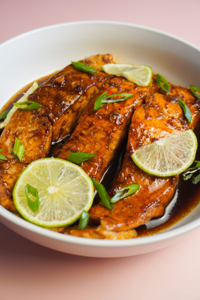 Brown Sugar Glazed Salmon