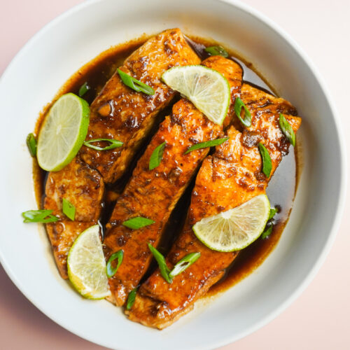 Brown Sugar Glazed Salmon