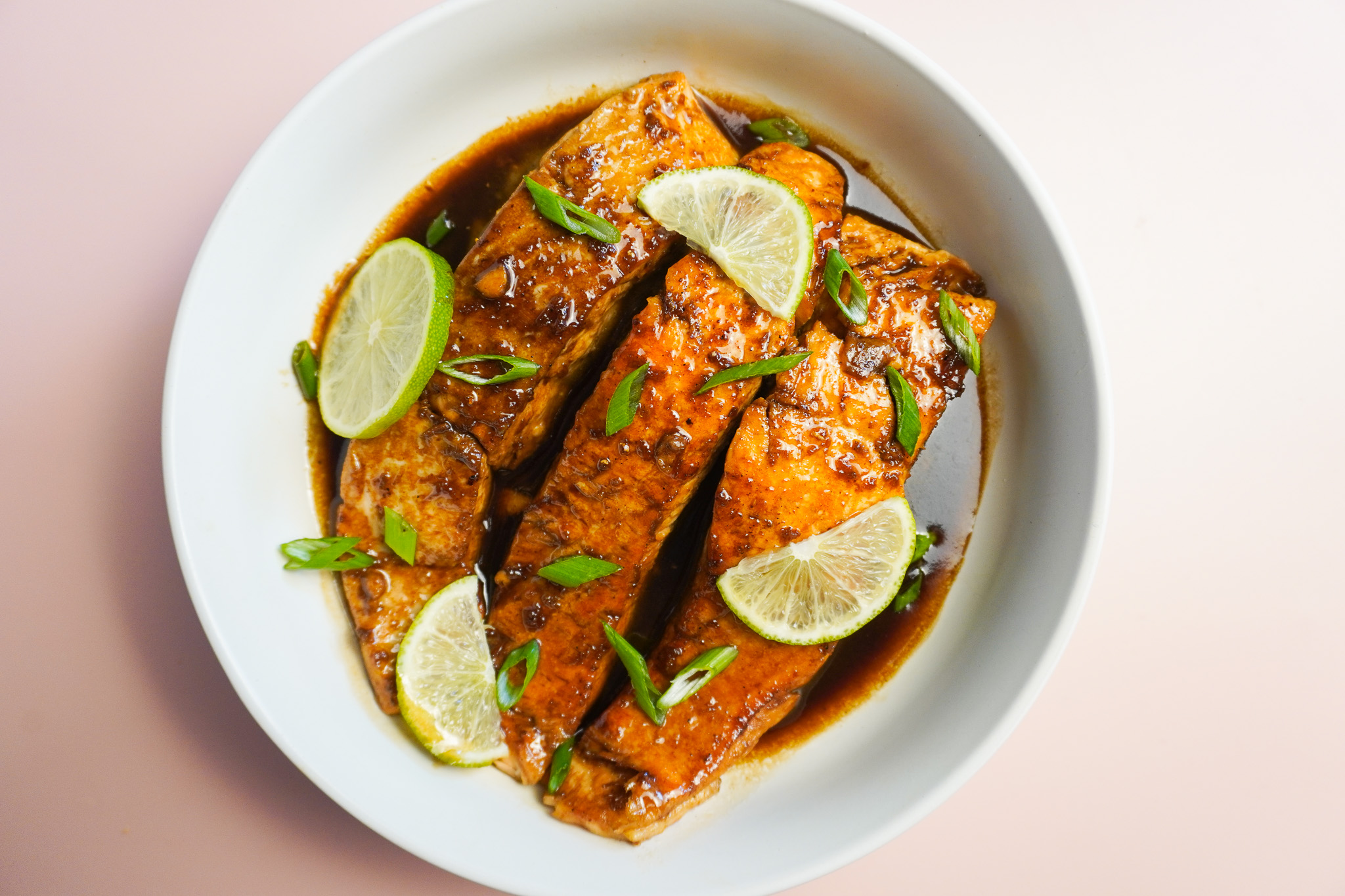 Brown Sugar Glazed Salmon - The Crowded Fridge