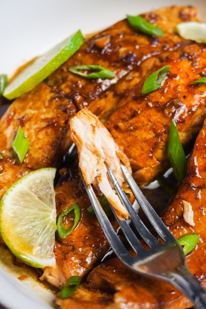 Brown Sugar Glazed Salmon