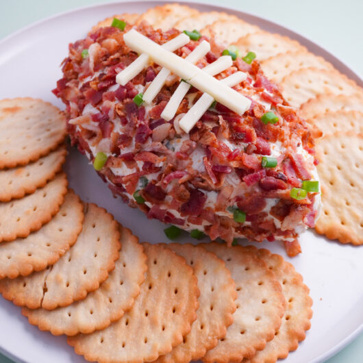 Party Cheese Football