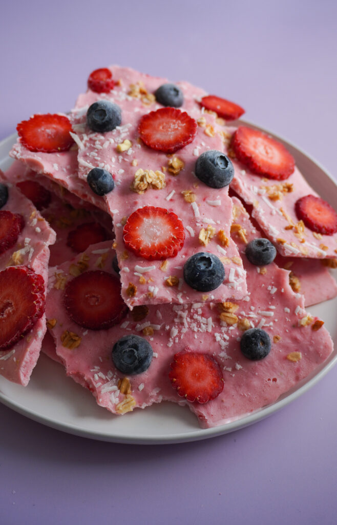 Strawberry Yogurt Bark