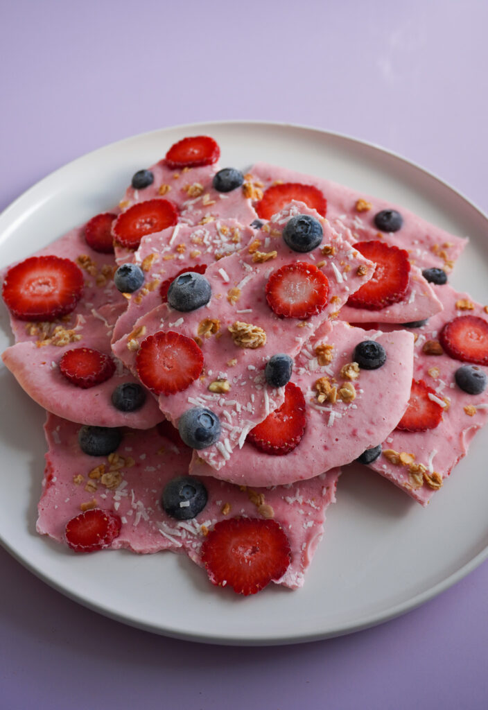Strawberry Yogurt Bark