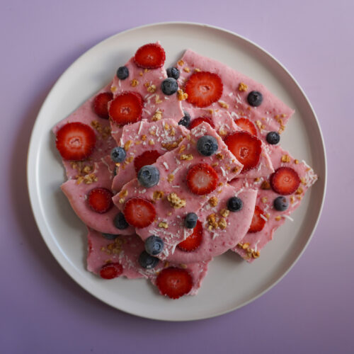 Strawberry Yogurt Bark