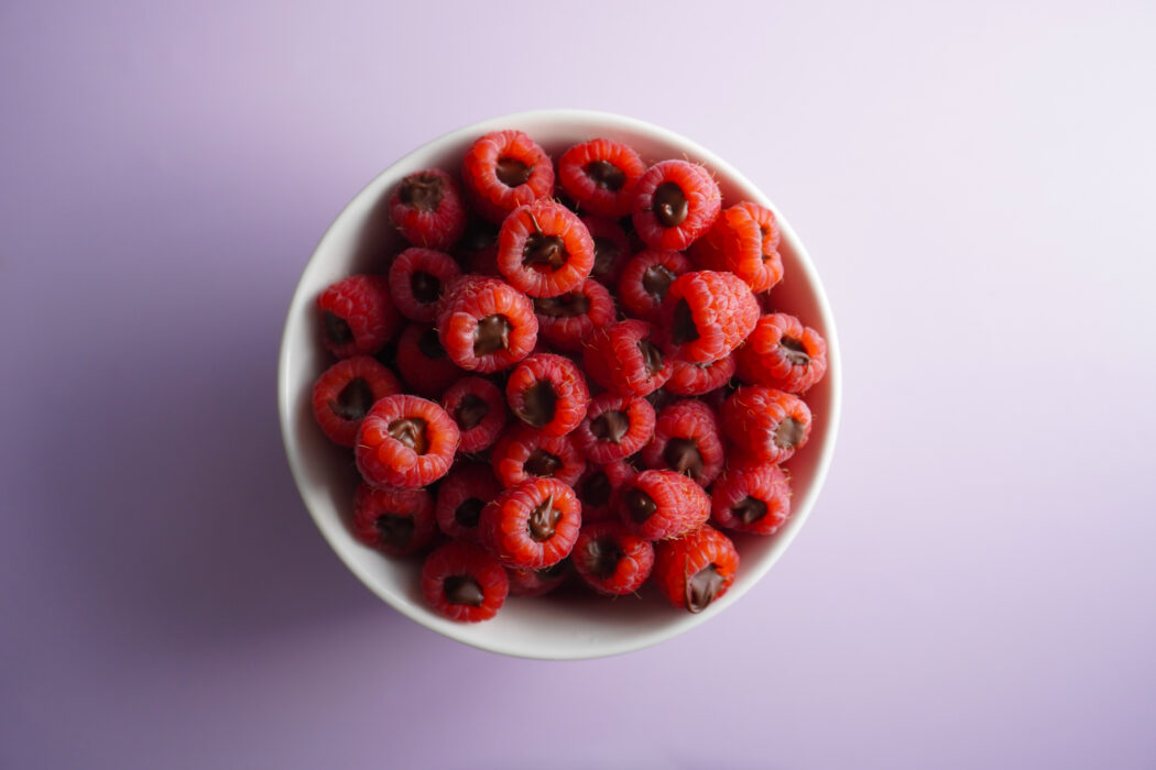 Chocolate Filled Raspberries Chocolate Filled Raspberries